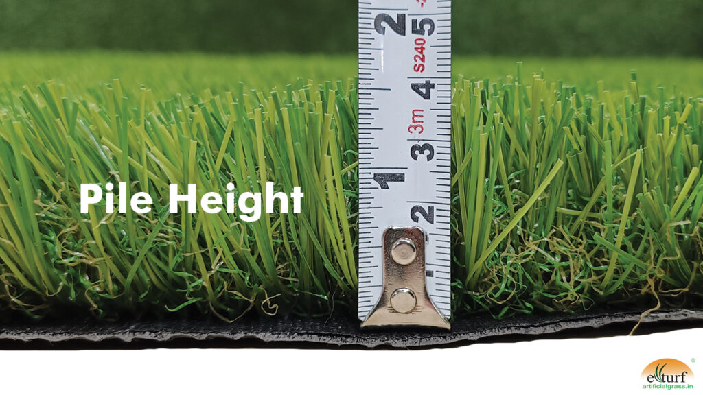 Artificial Grass Pile Height