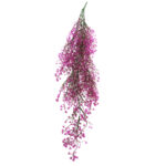 Artificial Purple PVC Hanging Bush