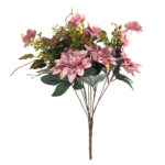 Artificial Pink Dhalia Flower