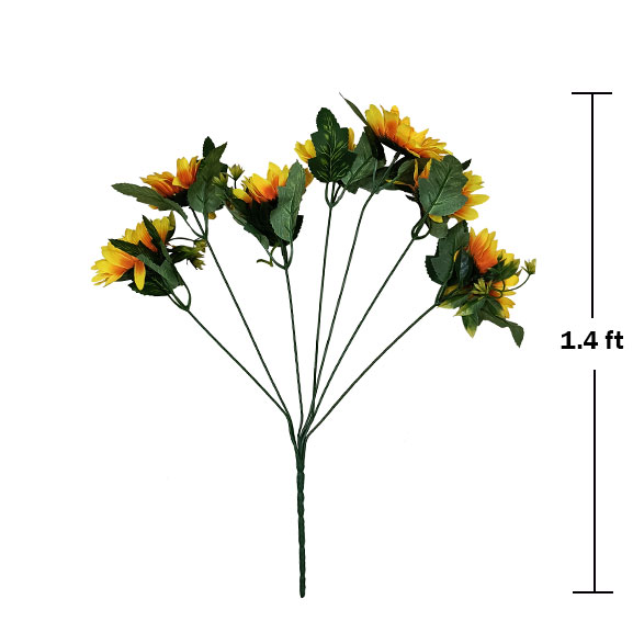 Artificial Sunflowers-flw388_1
